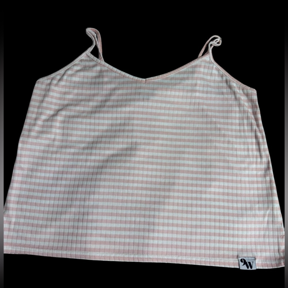 Nine West Light pink Ribbed Jammie Set Xl p34